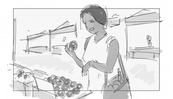 AIG - Farmer's Market Commercial Storyboard